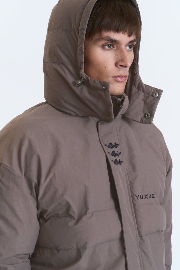 SNAP PUFFER BROWN