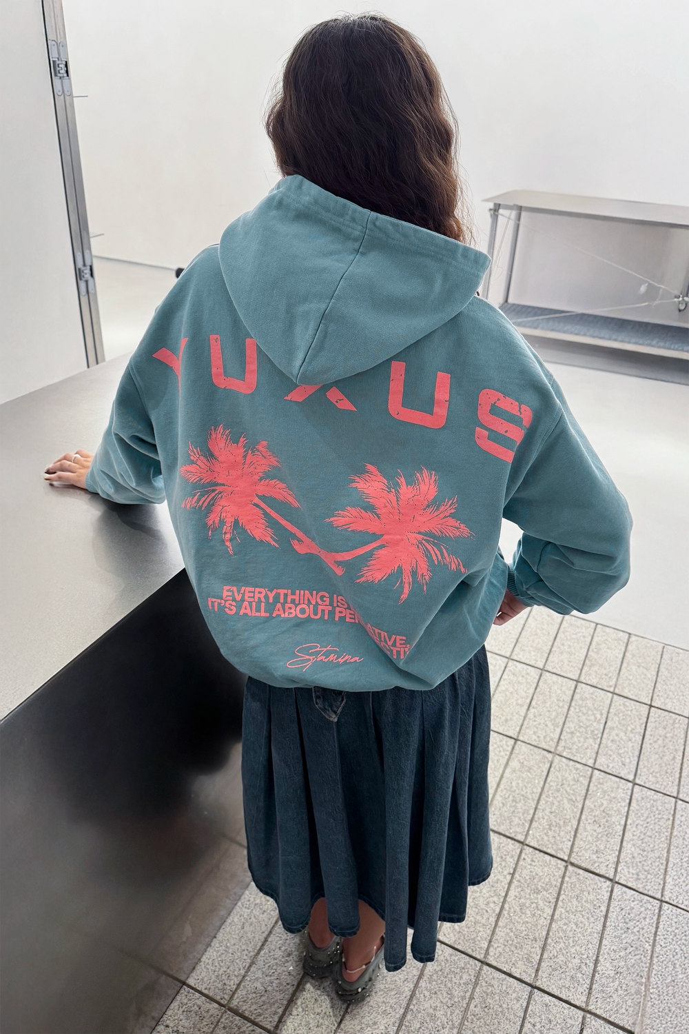 LACE "STAMINA" HOODIE