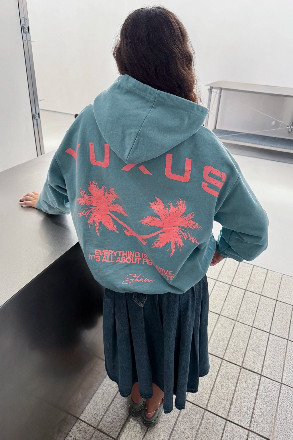 LACE "STAMINA" HOODIE