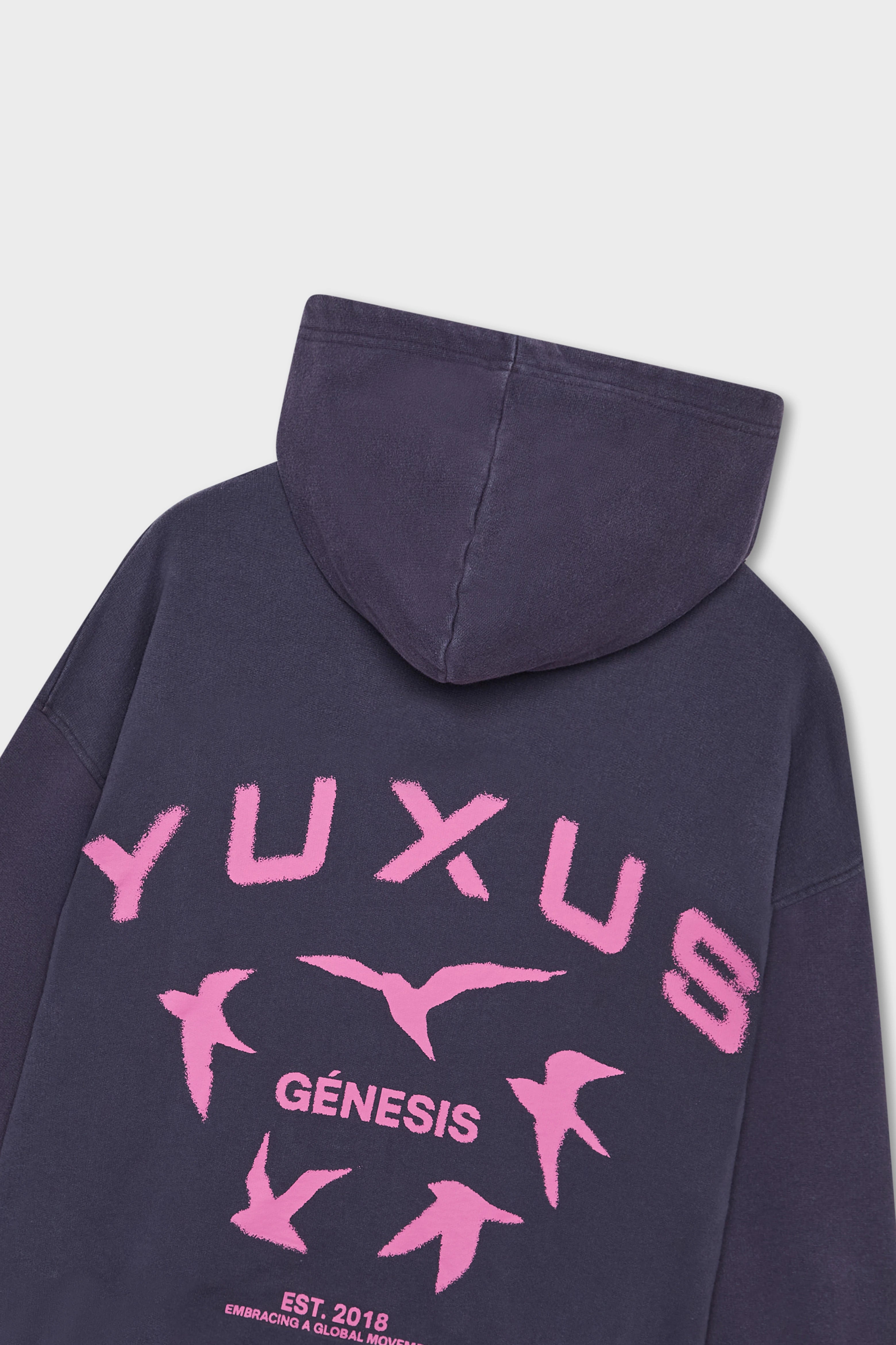 MAUVE "GENESIS" HOODIE