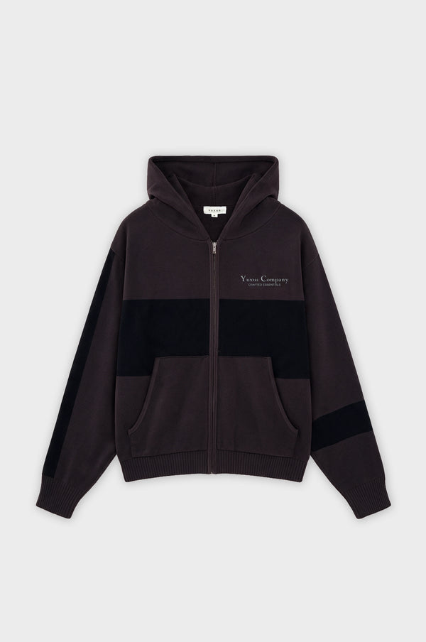 PARALLEL ZIP KNITWEAR