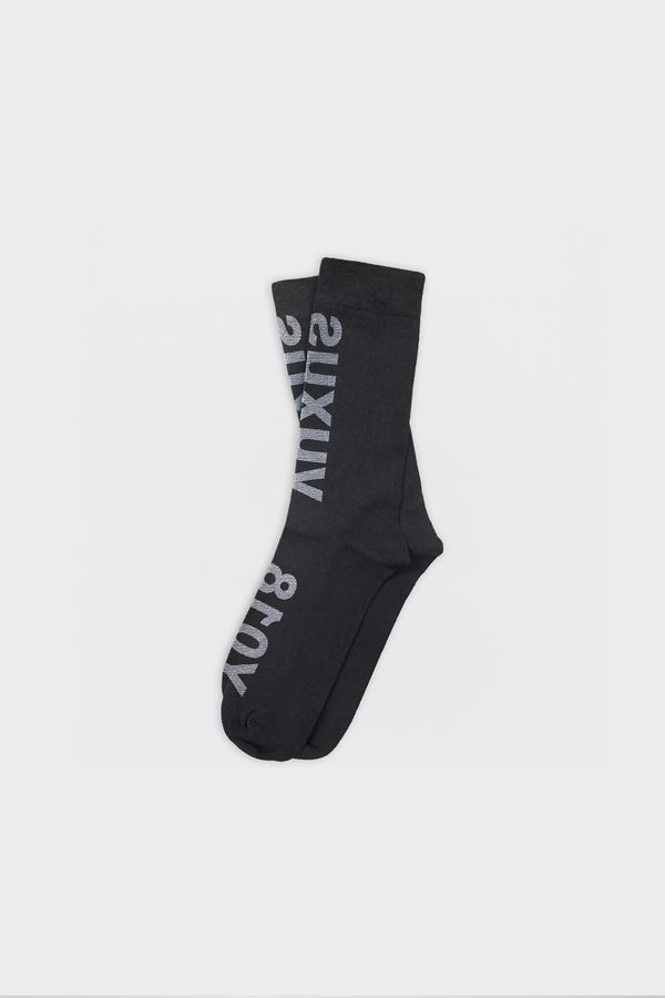 PELAG "LOWERCASE" SOCKS BLACK