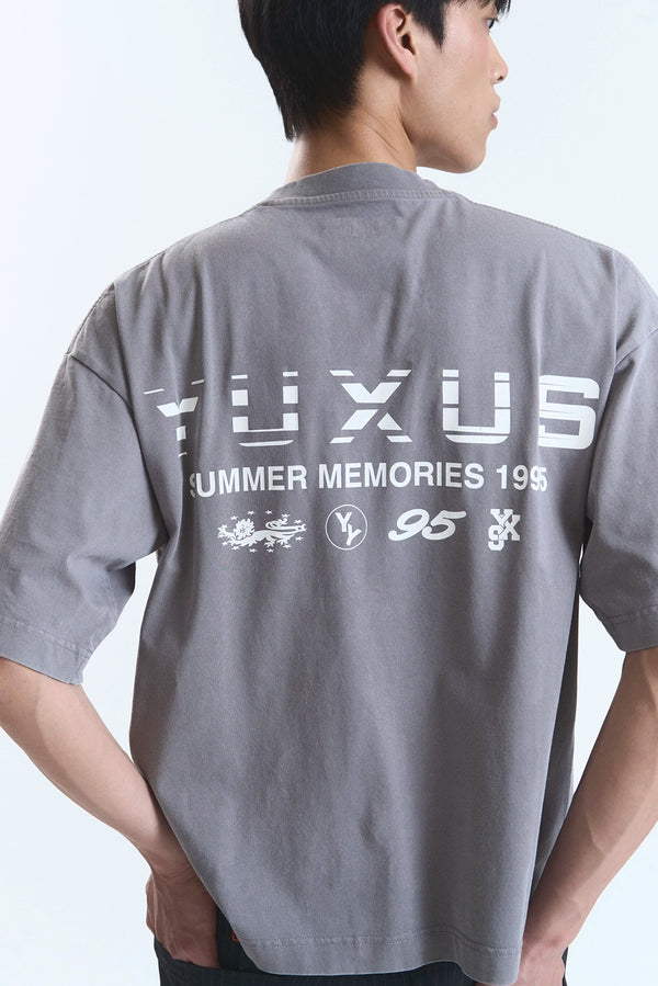 BREW "MEMORIES" T-SHIRT GREY