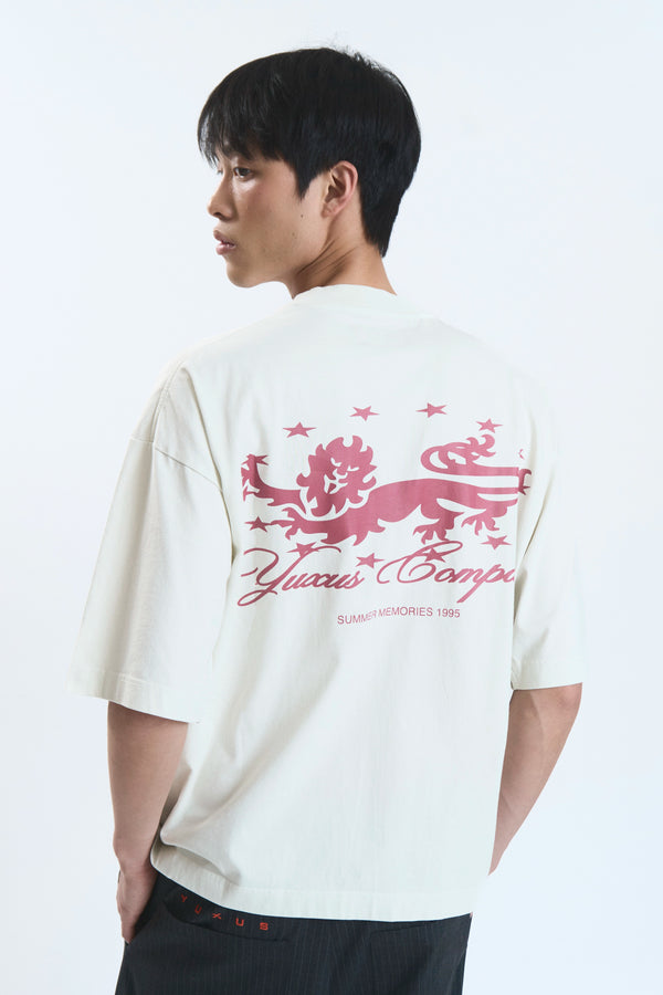 VAIL "MEMORIES" T-SHIRT IVORY GREY