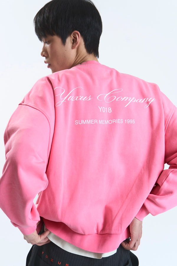 RIOT "MEMORIES" CREWNECK PINK