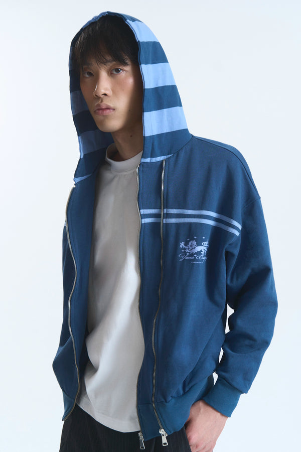 AZUR "MEMORIES" ZIP DARK BLUE