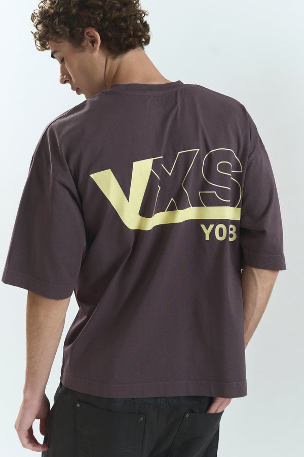 BARK "LOWERCASE" T-SHIRT BROWN
