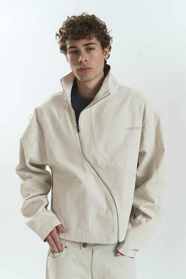 MUTE "LOWERCASE" JACKET BEIGE