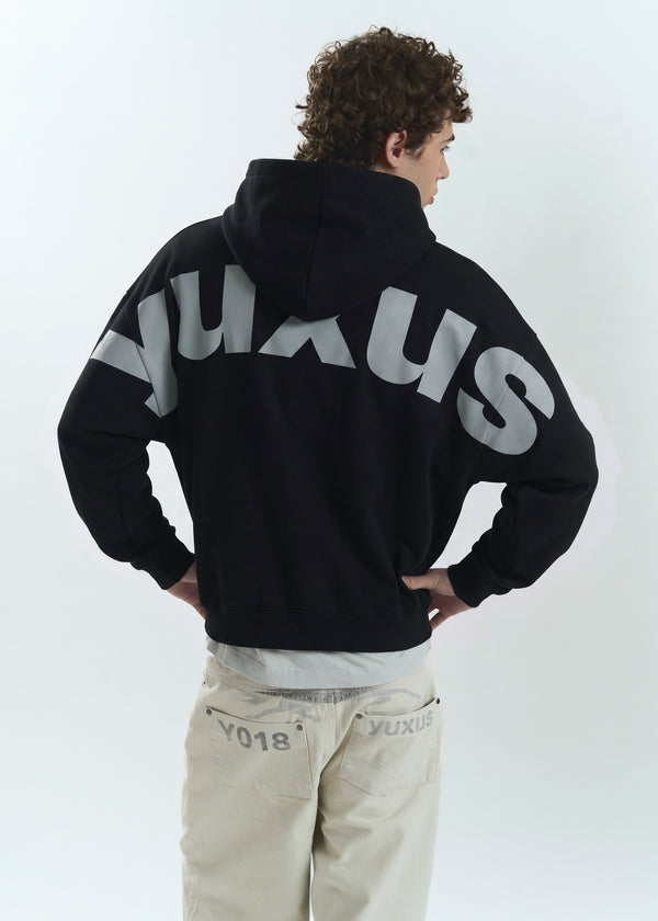 EDGE "LOWERCASE" HOODIE BLACK