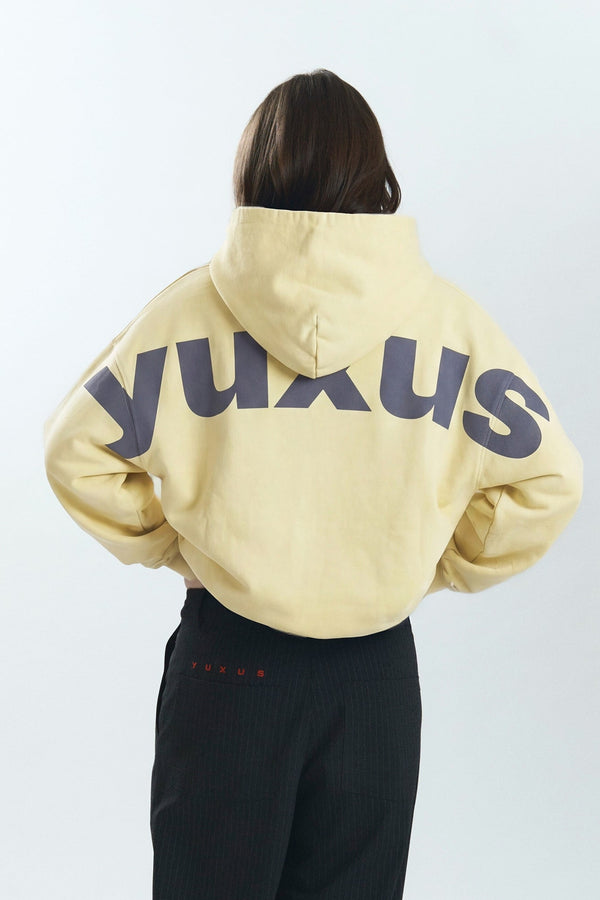 DENSE "LOWERCASE" HOODIE YELLOW