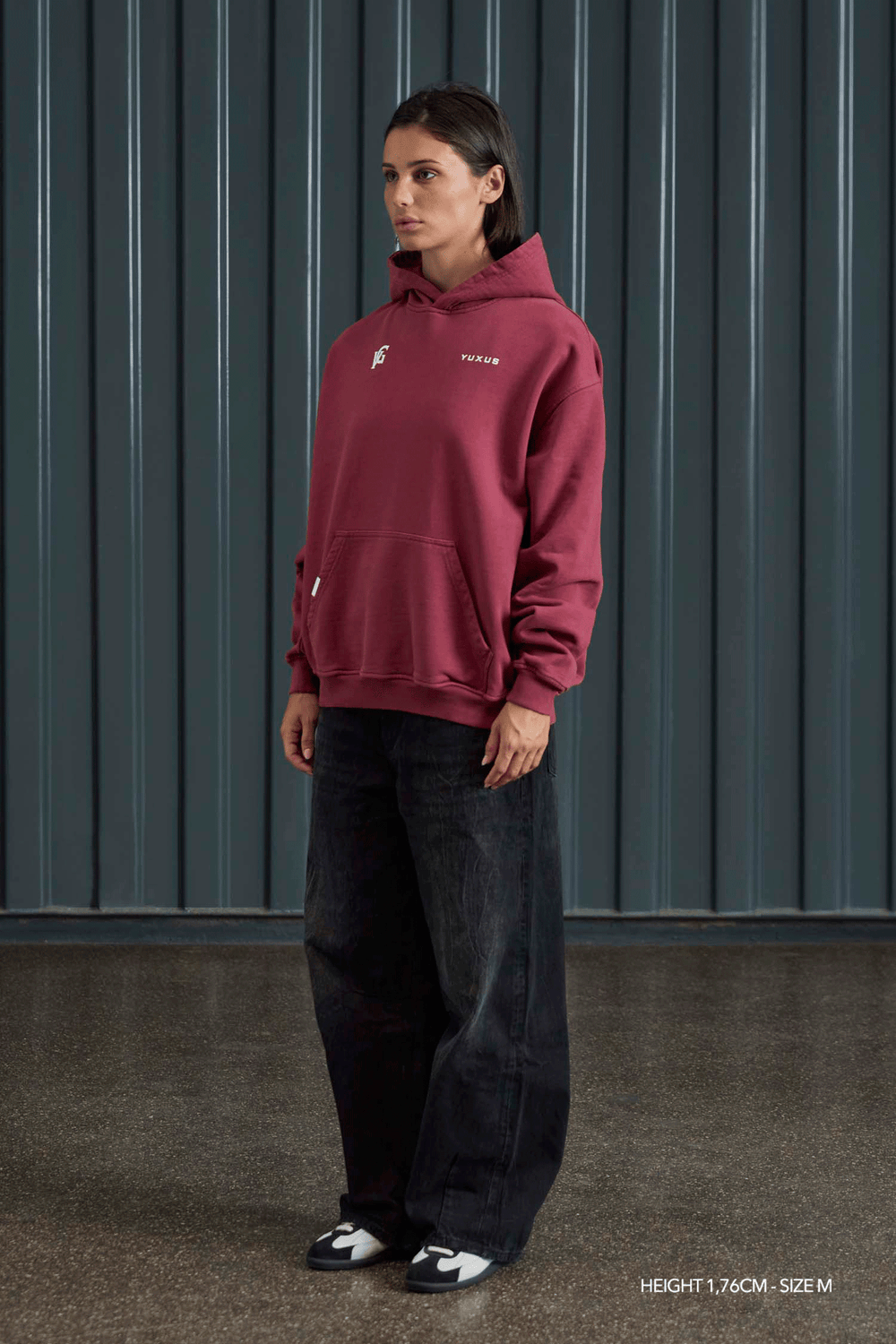 WINE "VANGUARD" HOODIE