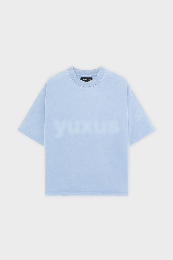 ZYAN "MEMORIES" T-SHIRT LIGHT BLUE