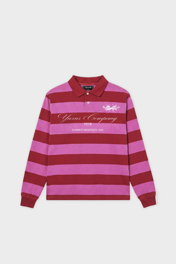 FLEUR "MEMORIES" POLO RED
