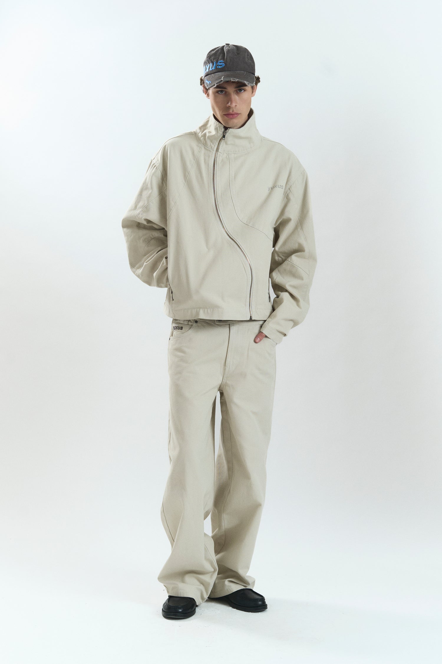WASH "LOWERCASE" PANTS BEIGE