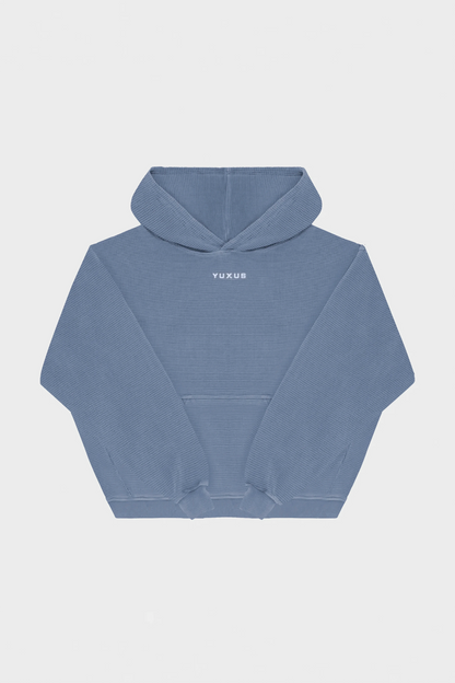 INDIGO "CRONOS" HOODIE