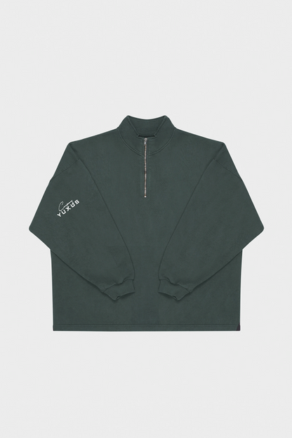 SHADOW "PATTERNS" HALF ZIP