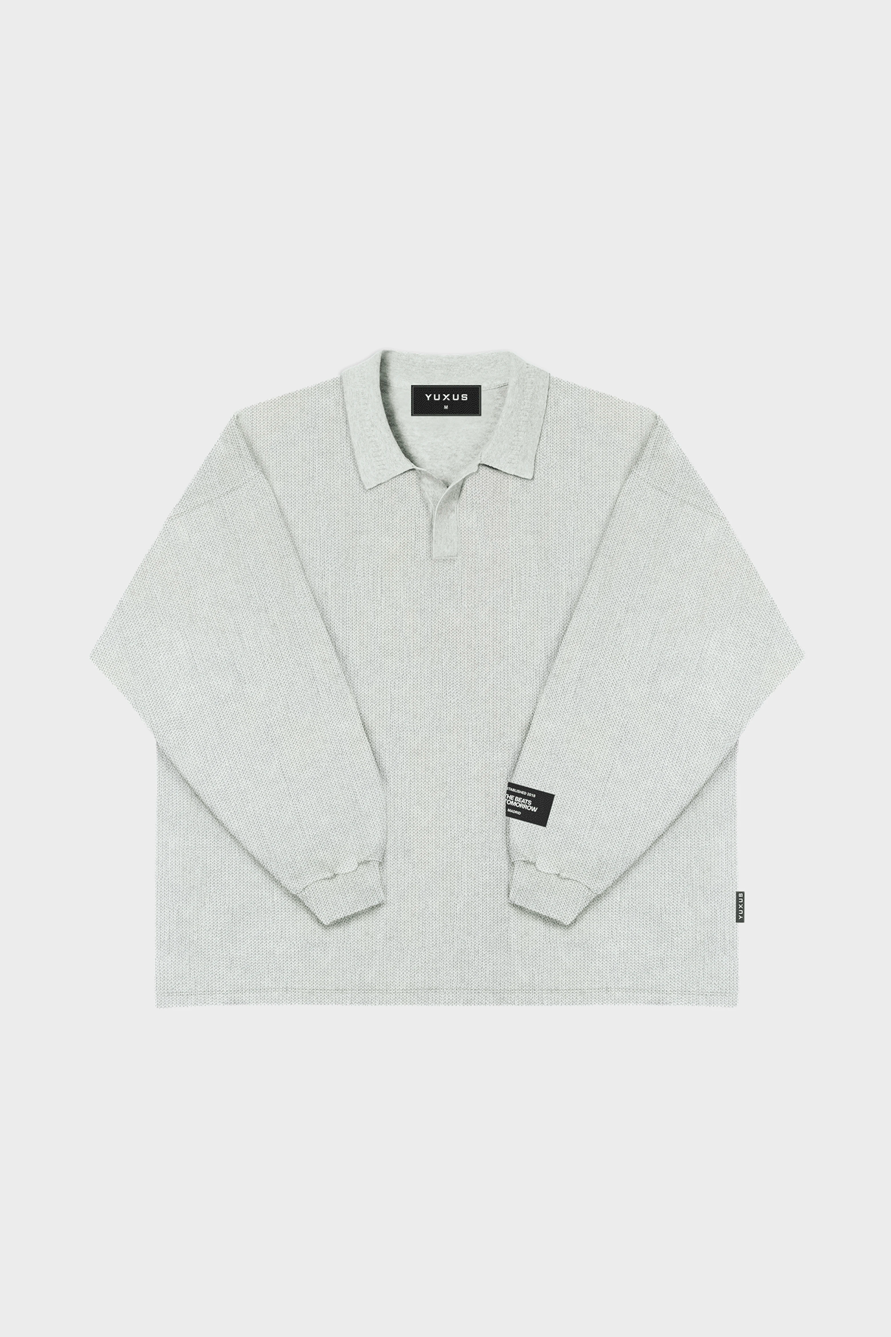 OSLO "GRAYSCALE" KNITTED POLO
