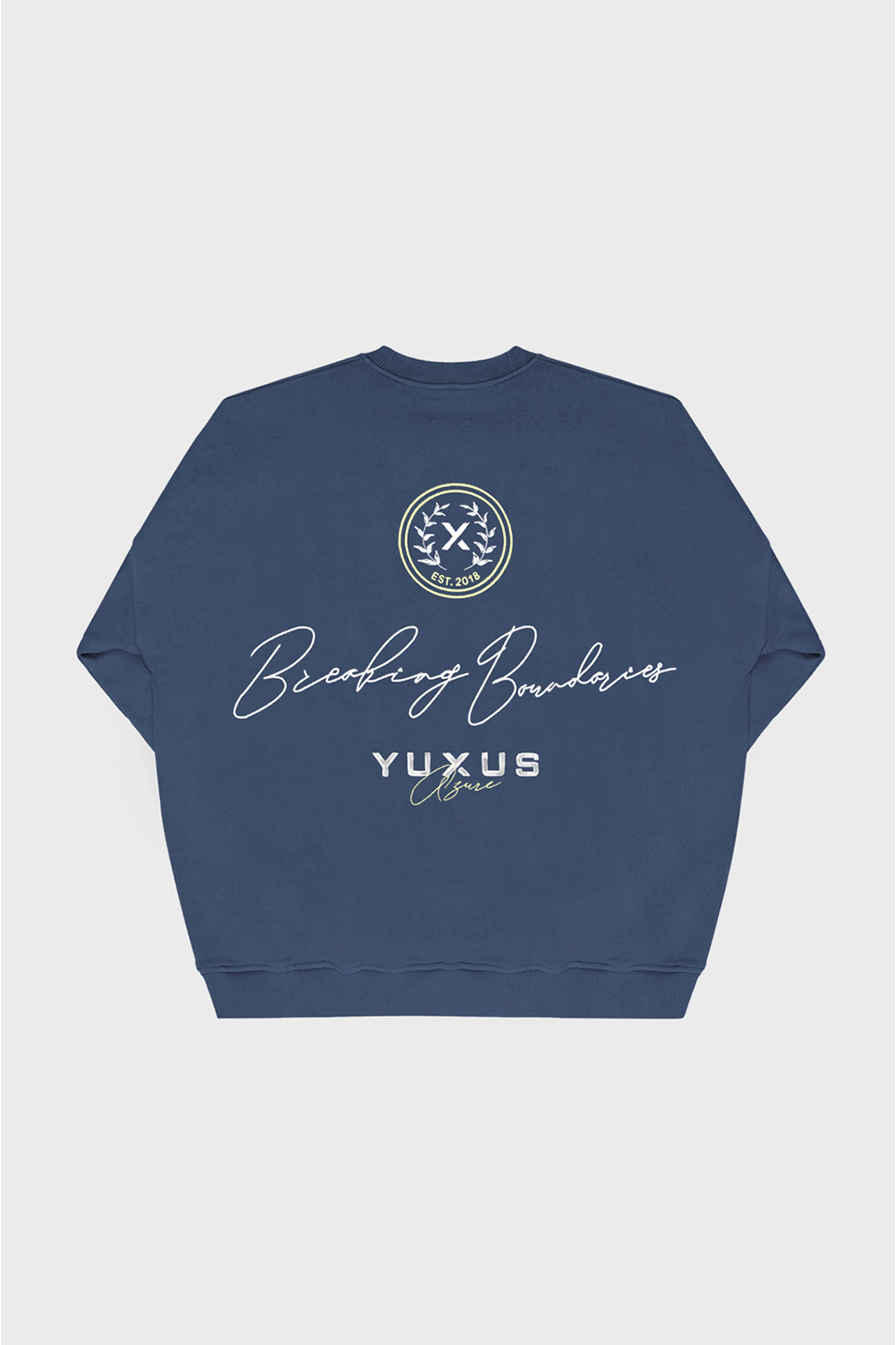 NAUTICAL "AZURE" CREWNECK