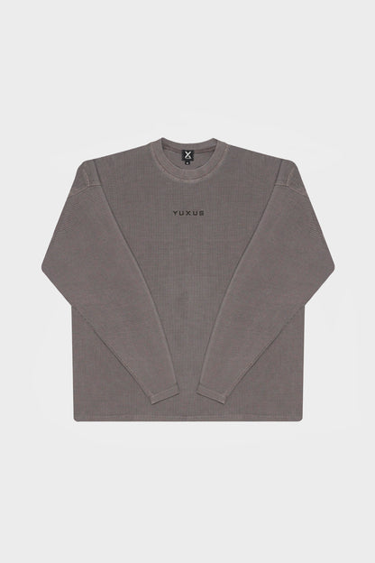DUST "FIVTH" WAFFLE LONGSLEEVE