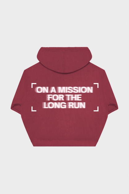 WINE "VANGUARD" HOODIE