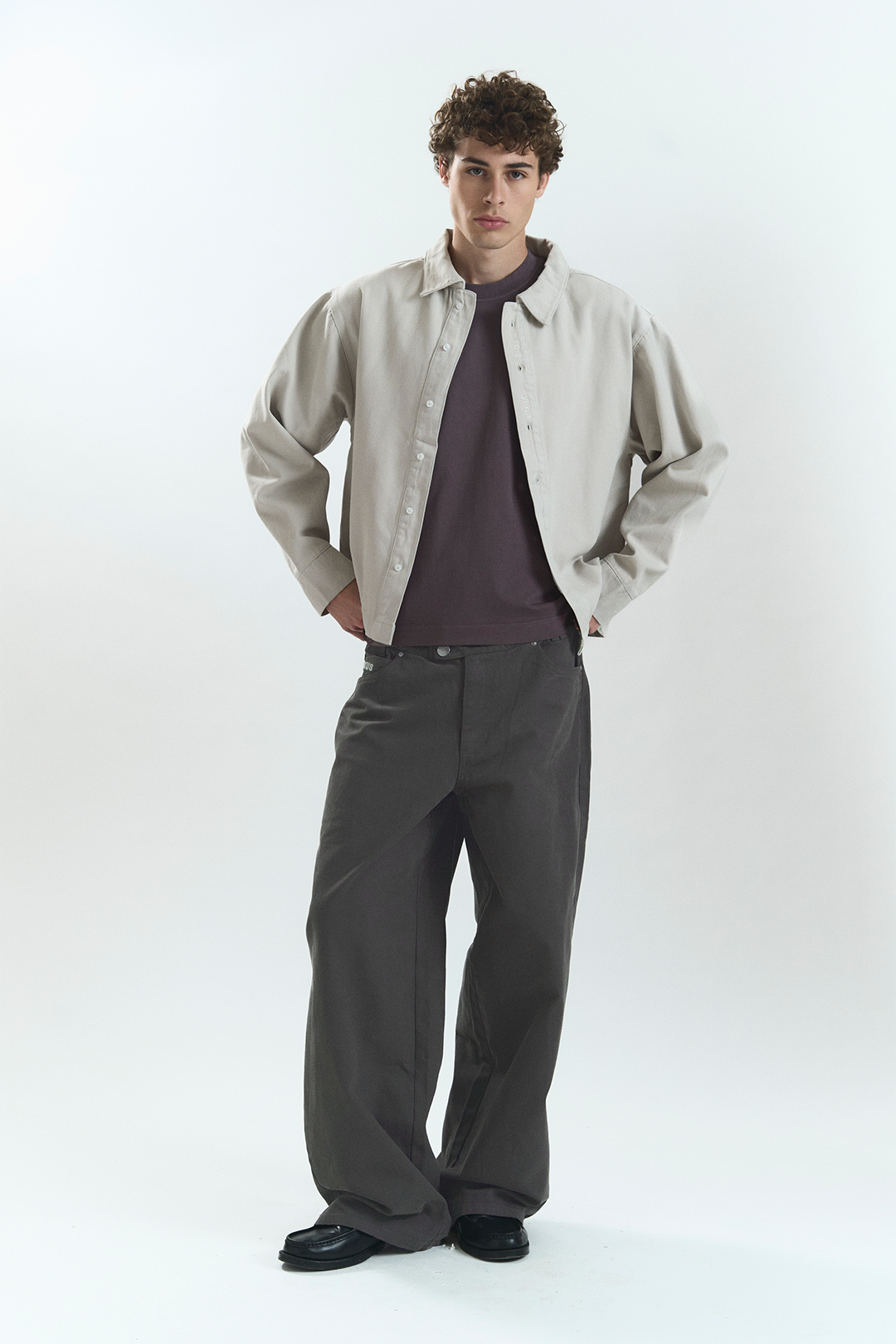 BLOCK "LOWERCASE" PANTS BLACK