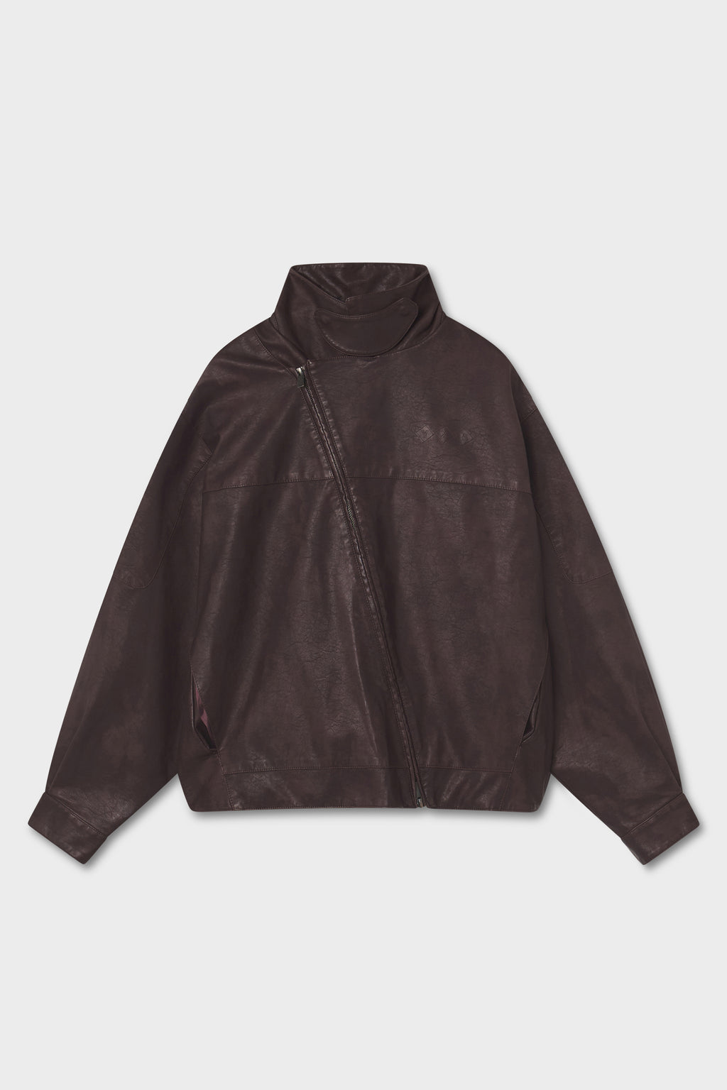 CHOCO "WINDY" PU LEATHER JACKET