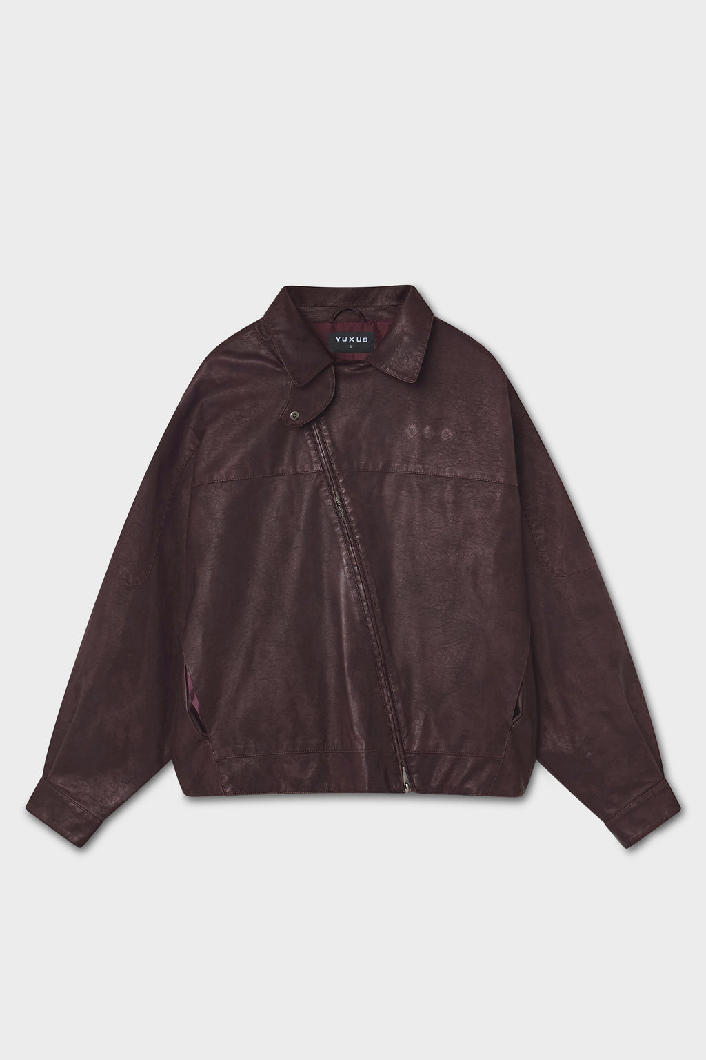 CHOCO "WINDY" PU LEATHER JACKET