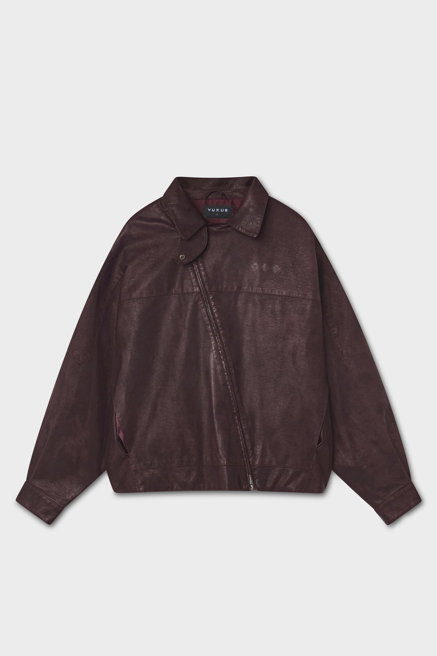 CHOCO "WINDY" PU LEATHER JACKET