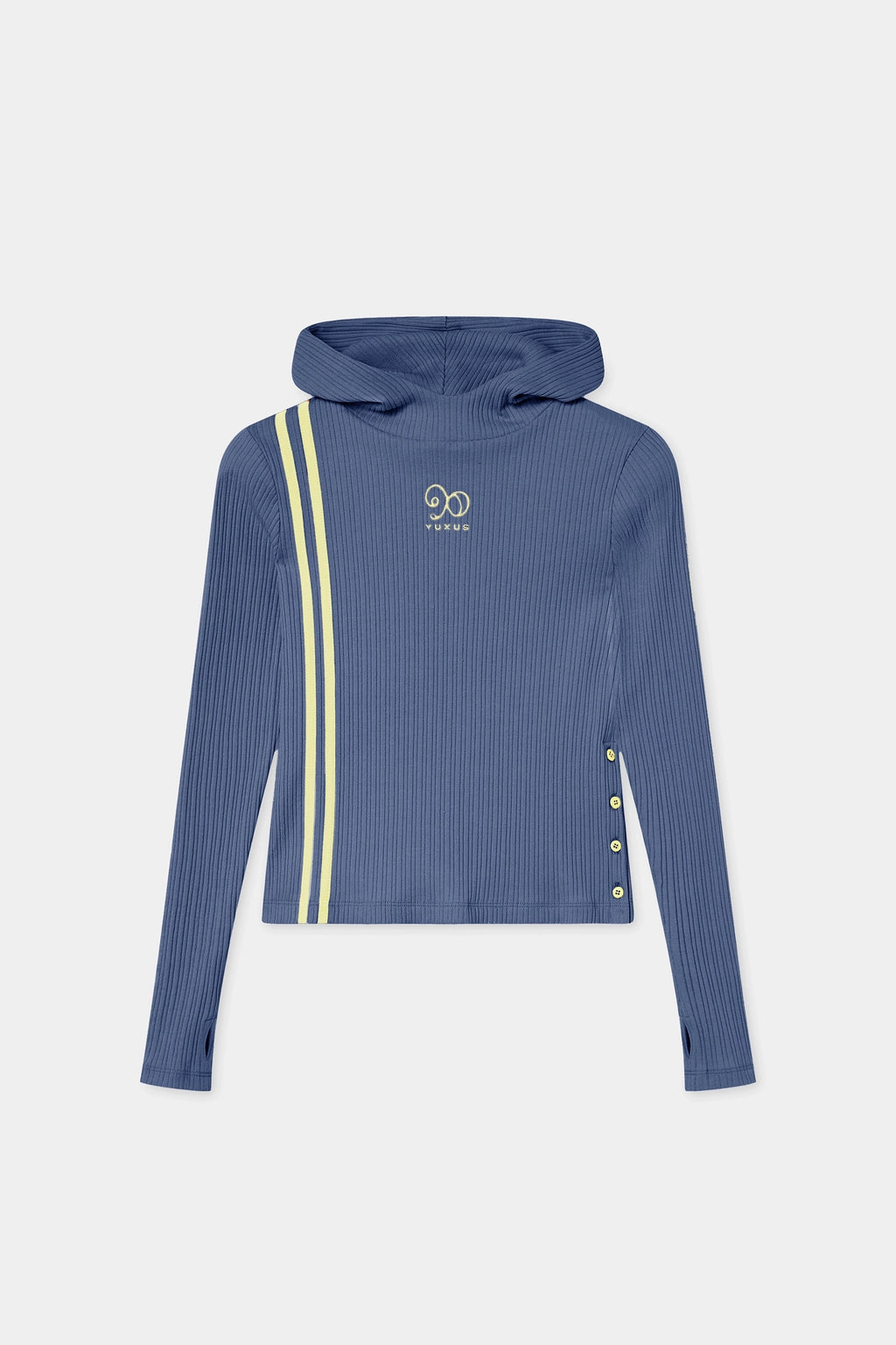 GREIGE HOODIE NAVY
