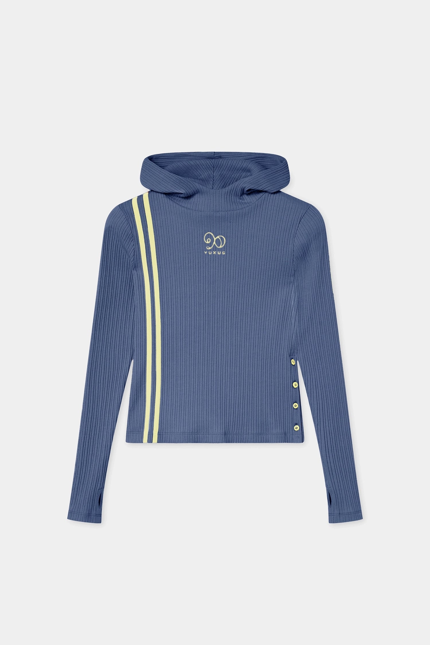 GREIGE HOODIE NAVY
