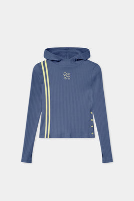 GREIGE HOODIE NAVY