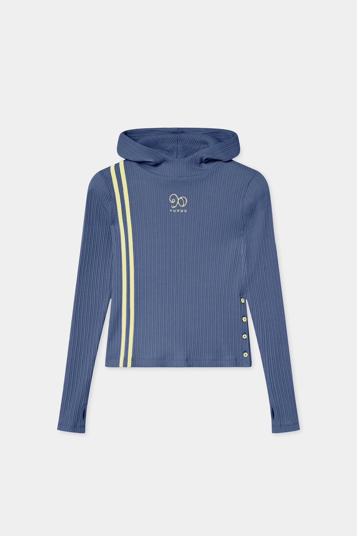GREIGE HOODIE NAVY