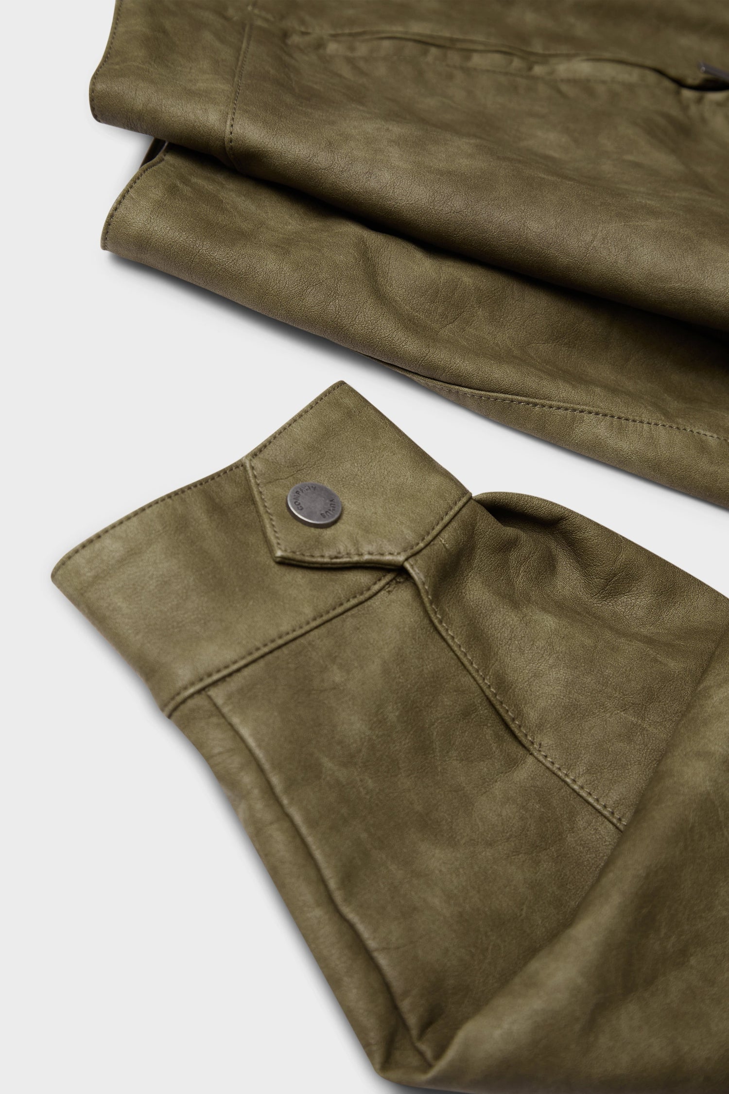 MOCHA "WINDY" PU LEATHER JACKET