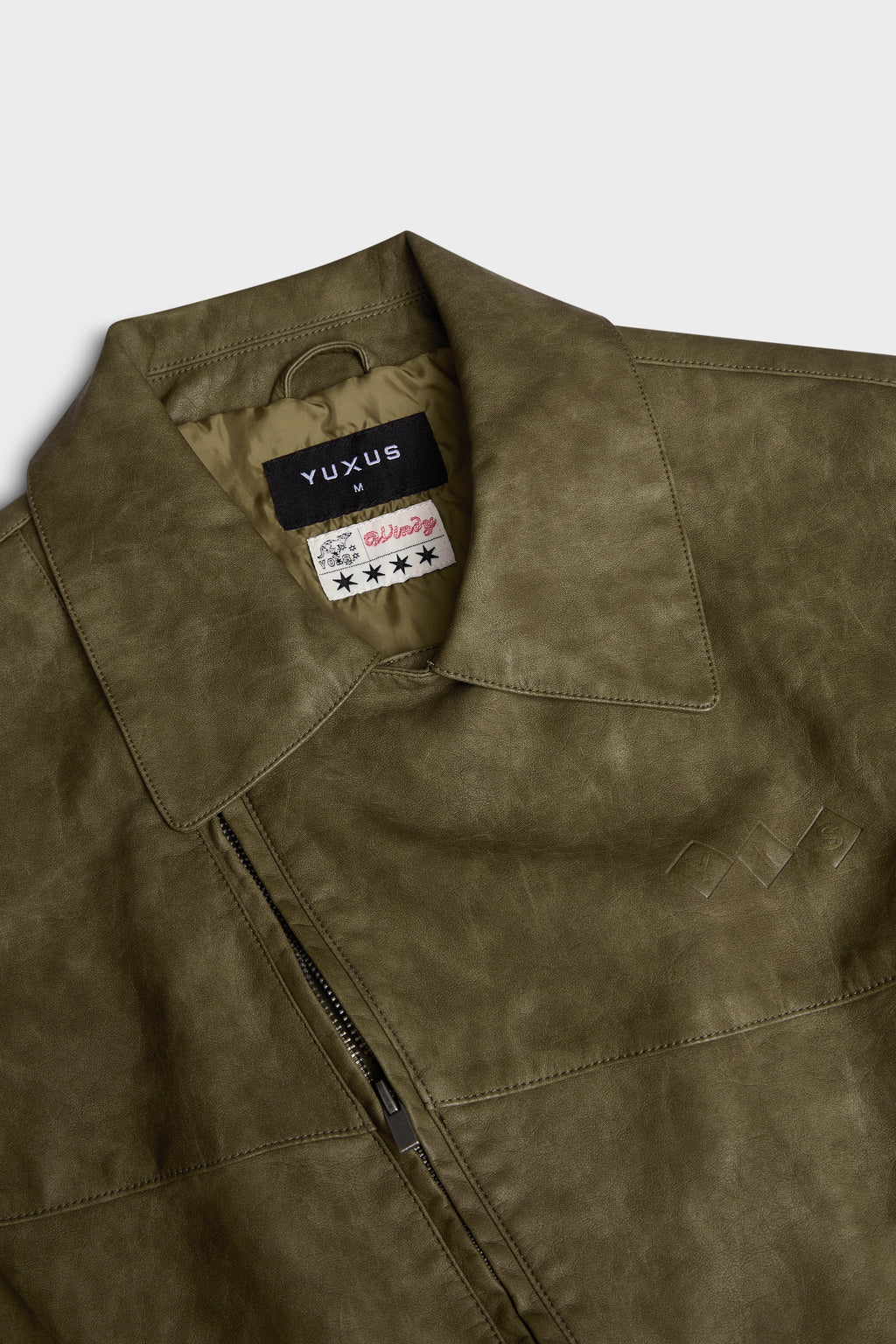 MOCHA "WINDY" PU LEATHER JACKET