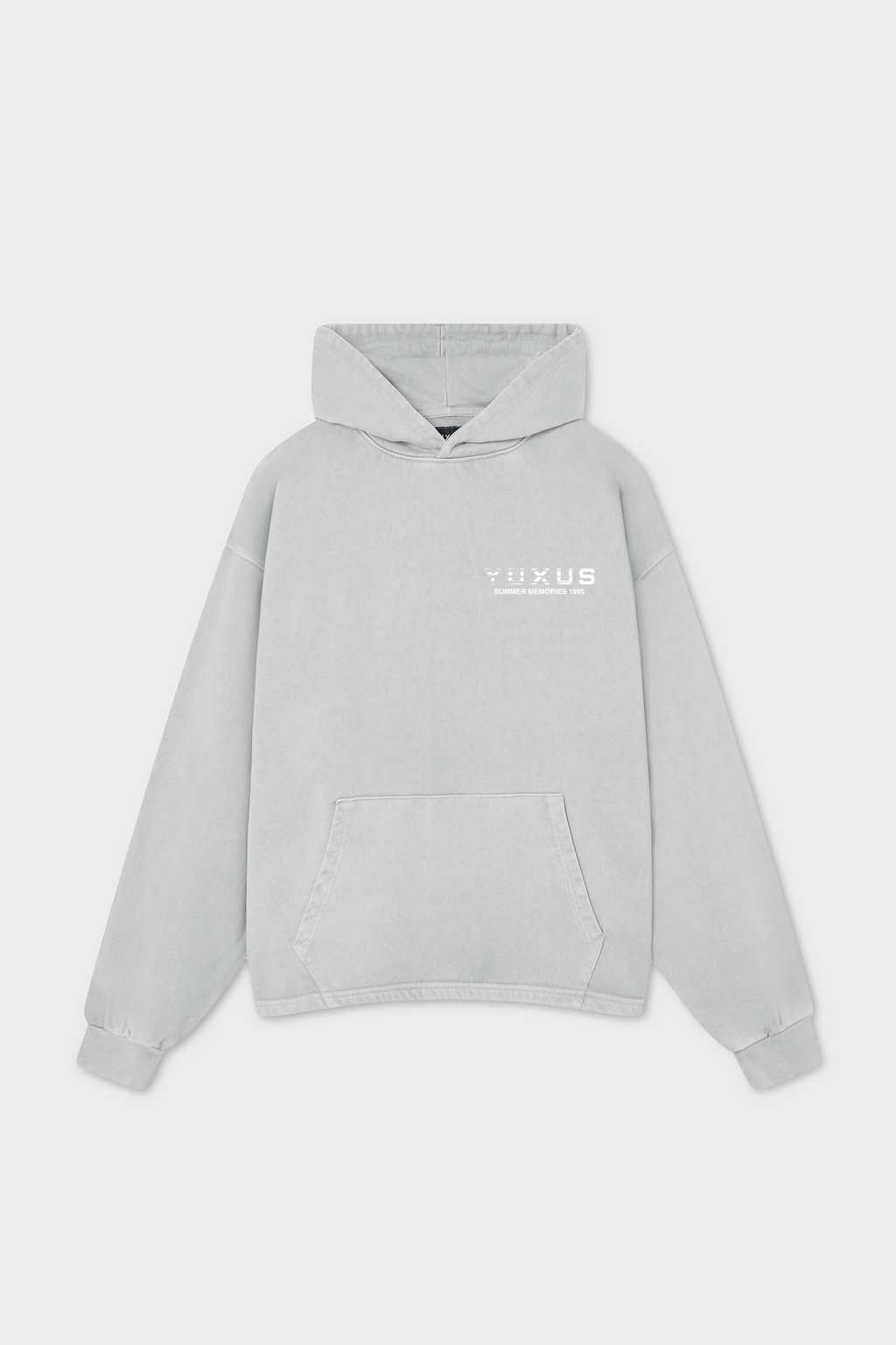 MORT "MEMORIES" HOODIE LIGHT GREY