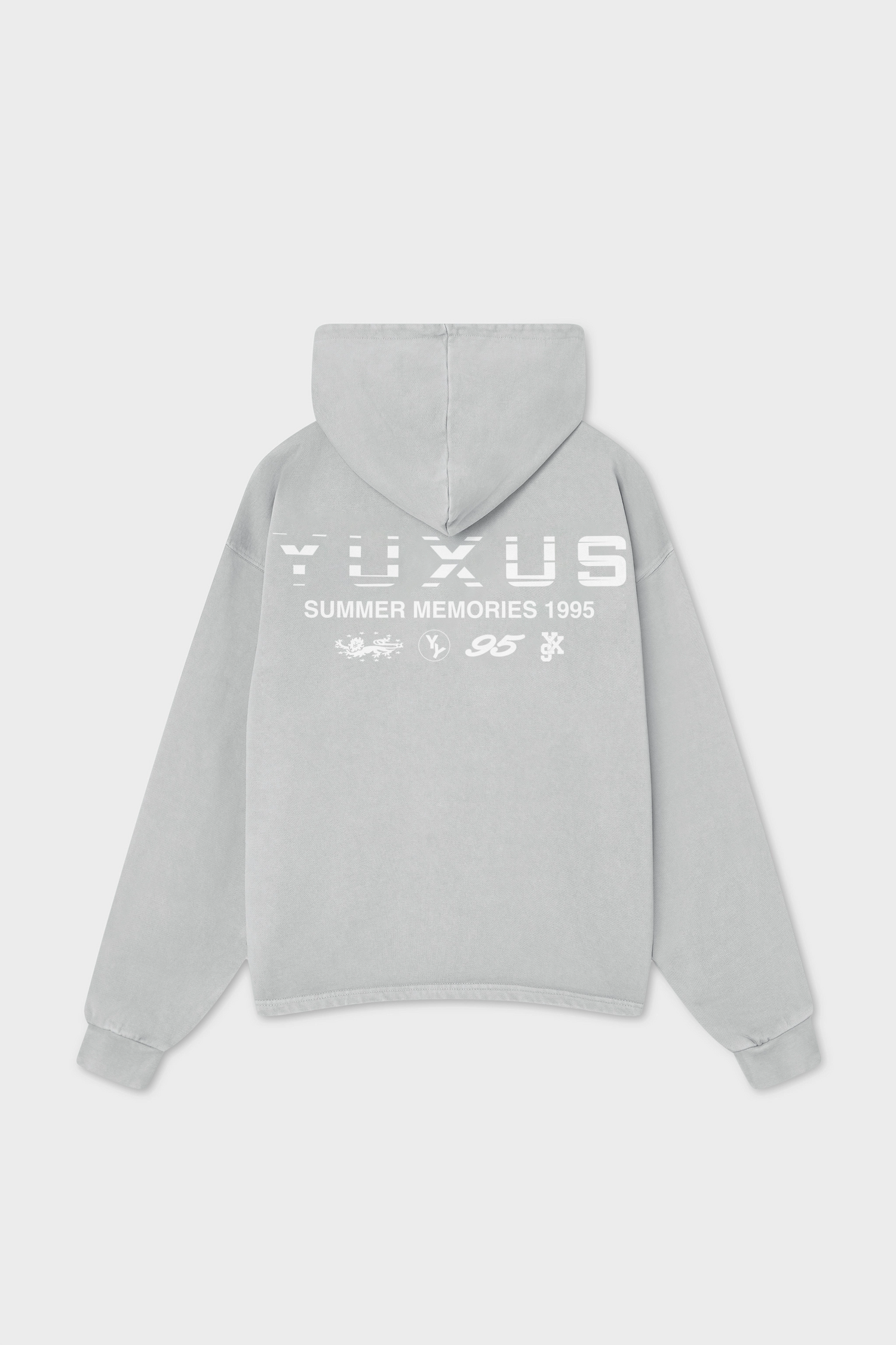 MORT "MEMORIES" HOODIE LIGHT GREY