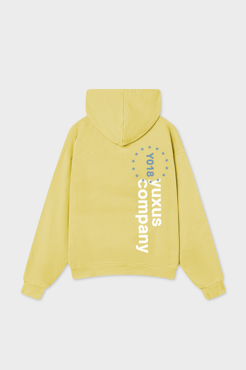 FLASH "LOWERCASE" HOODIE YELLOW