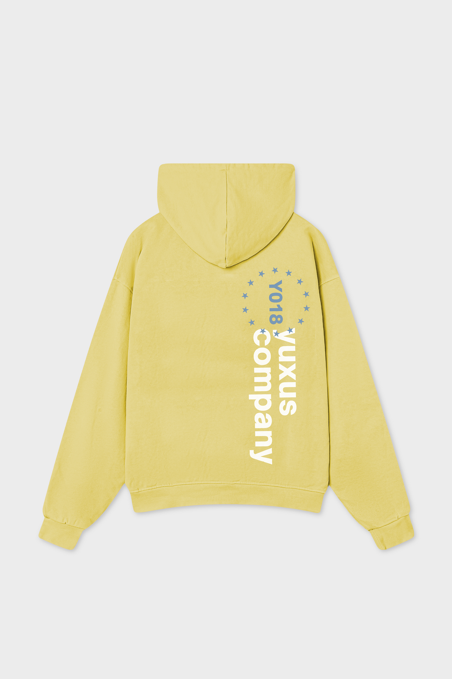 FLASH "LOWERCASE" HOODIE YELLOW