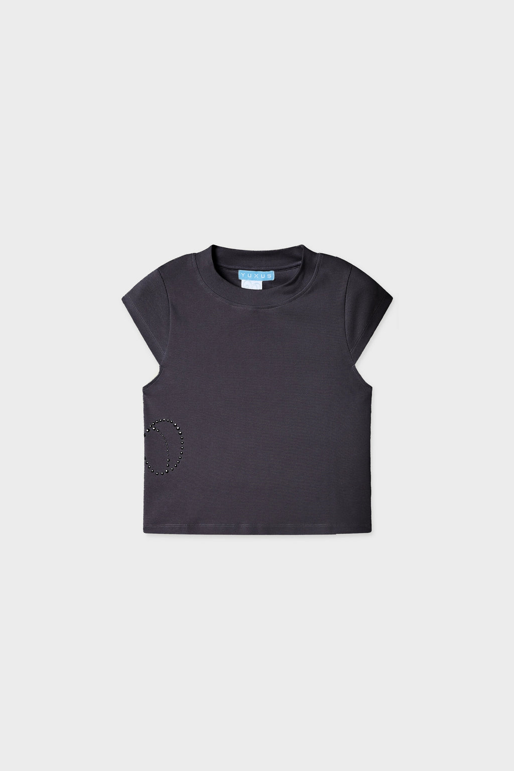 GLOW TOP DARK GREY