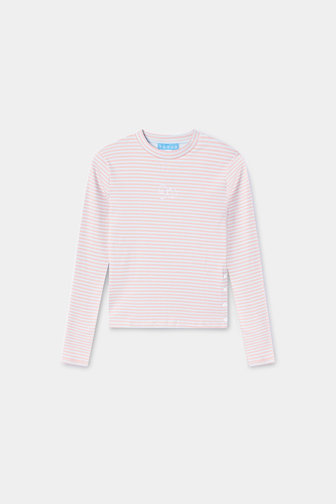 MAISON LONGSLEEVE STRIPES PINK