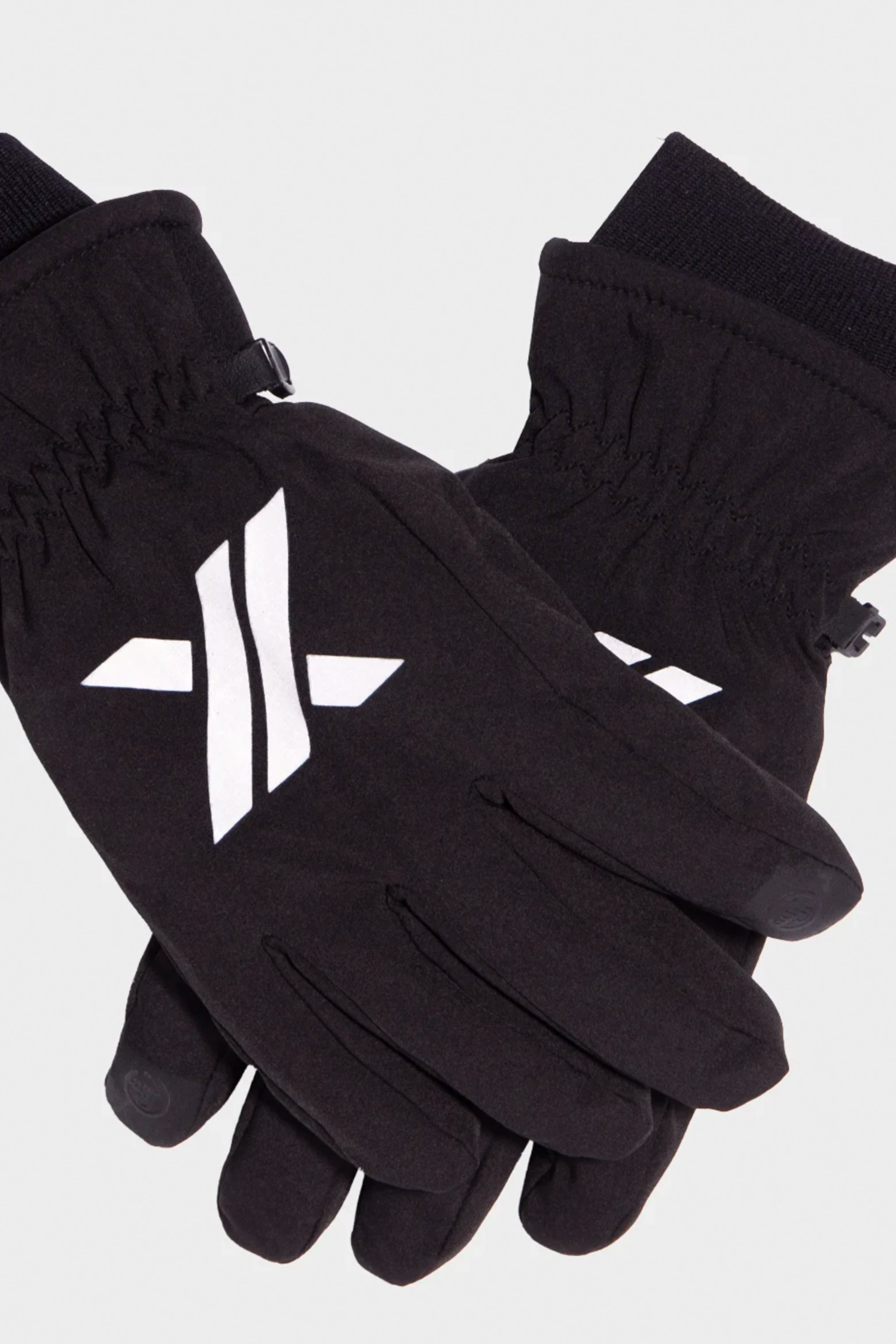 BLACK "ATLAS" SKI GLOVES