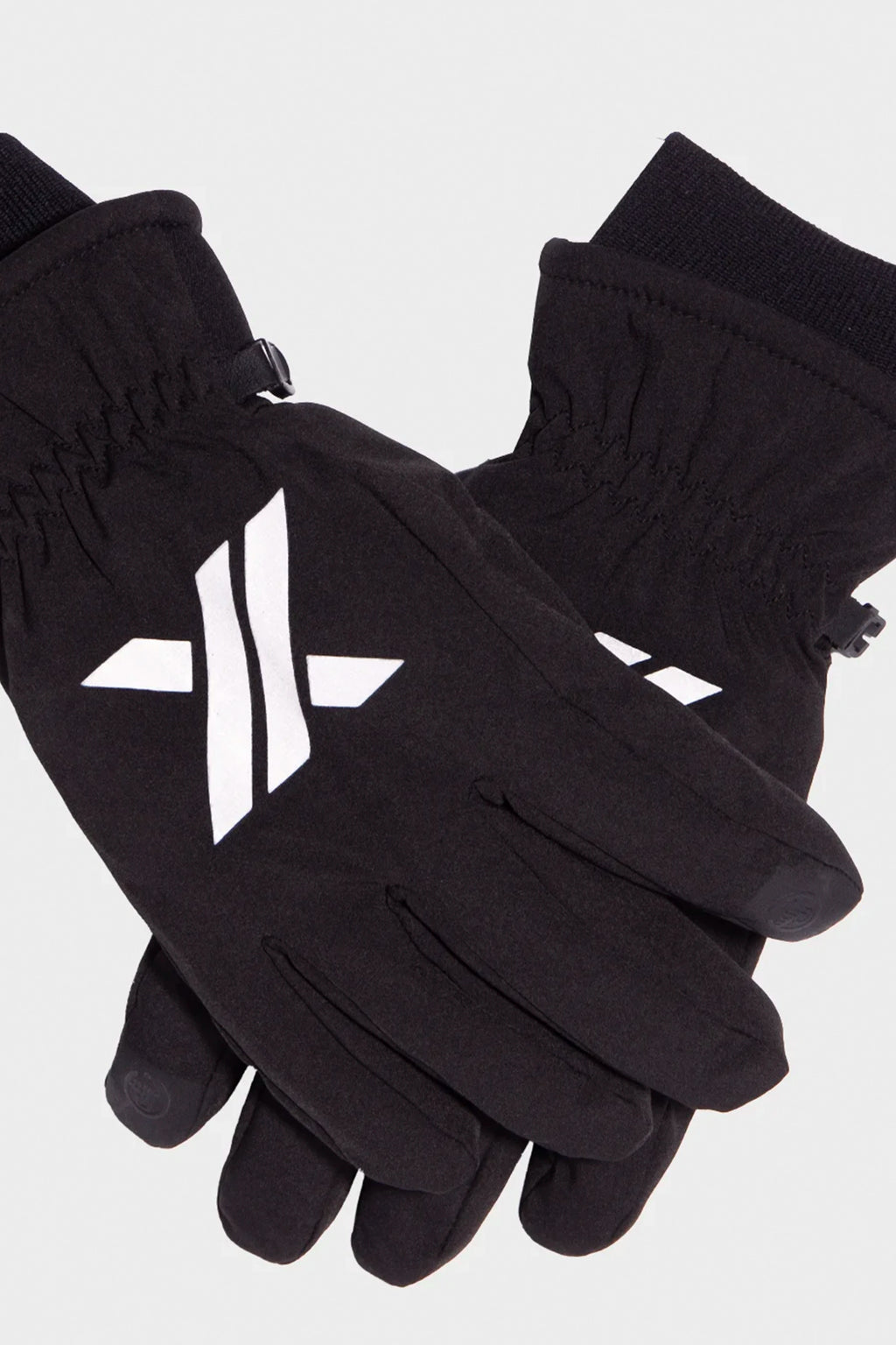 BLACK "ATLAS" SKI GLOVES