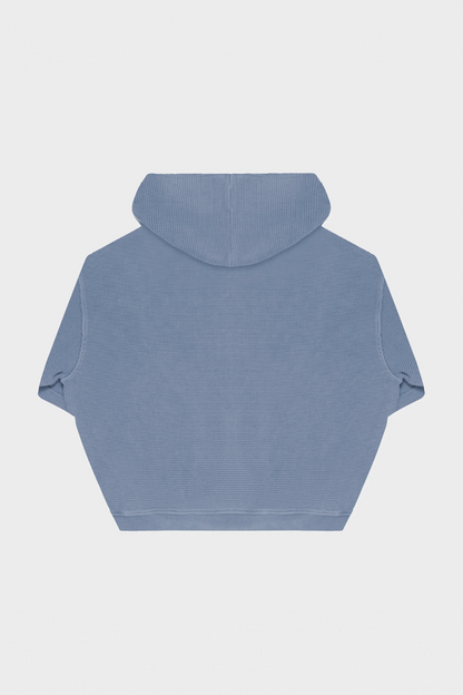 INDIGO "CRONOS" HOODIE