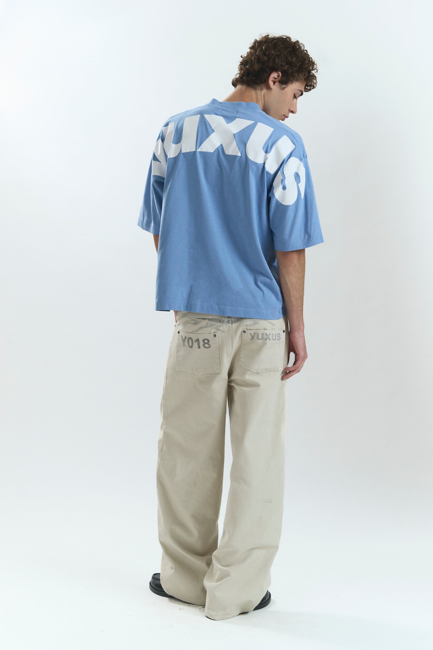 WASH "LOWERCASE" PANTS BEIGE