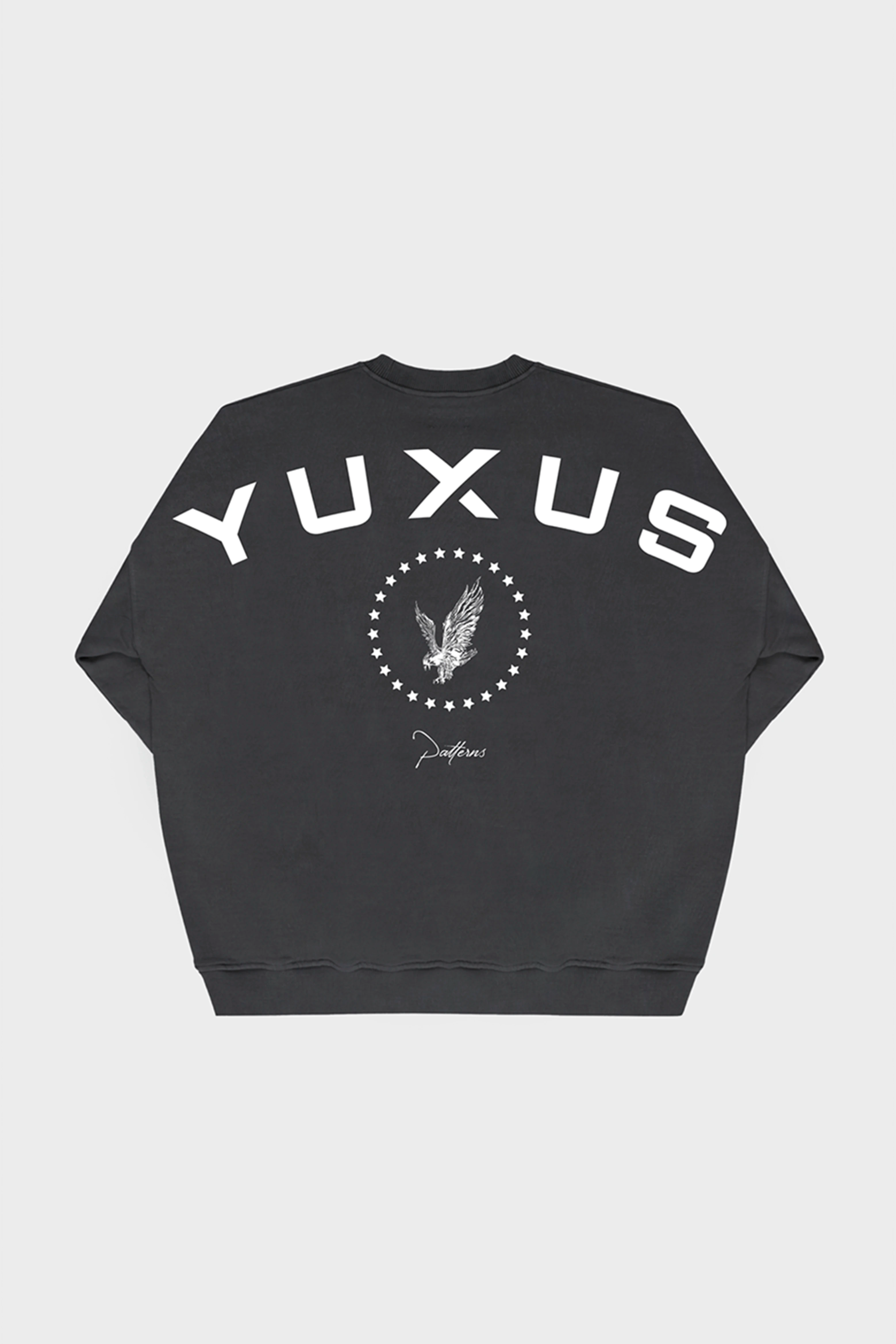 EBONY "PATTERNS" CREWNECK