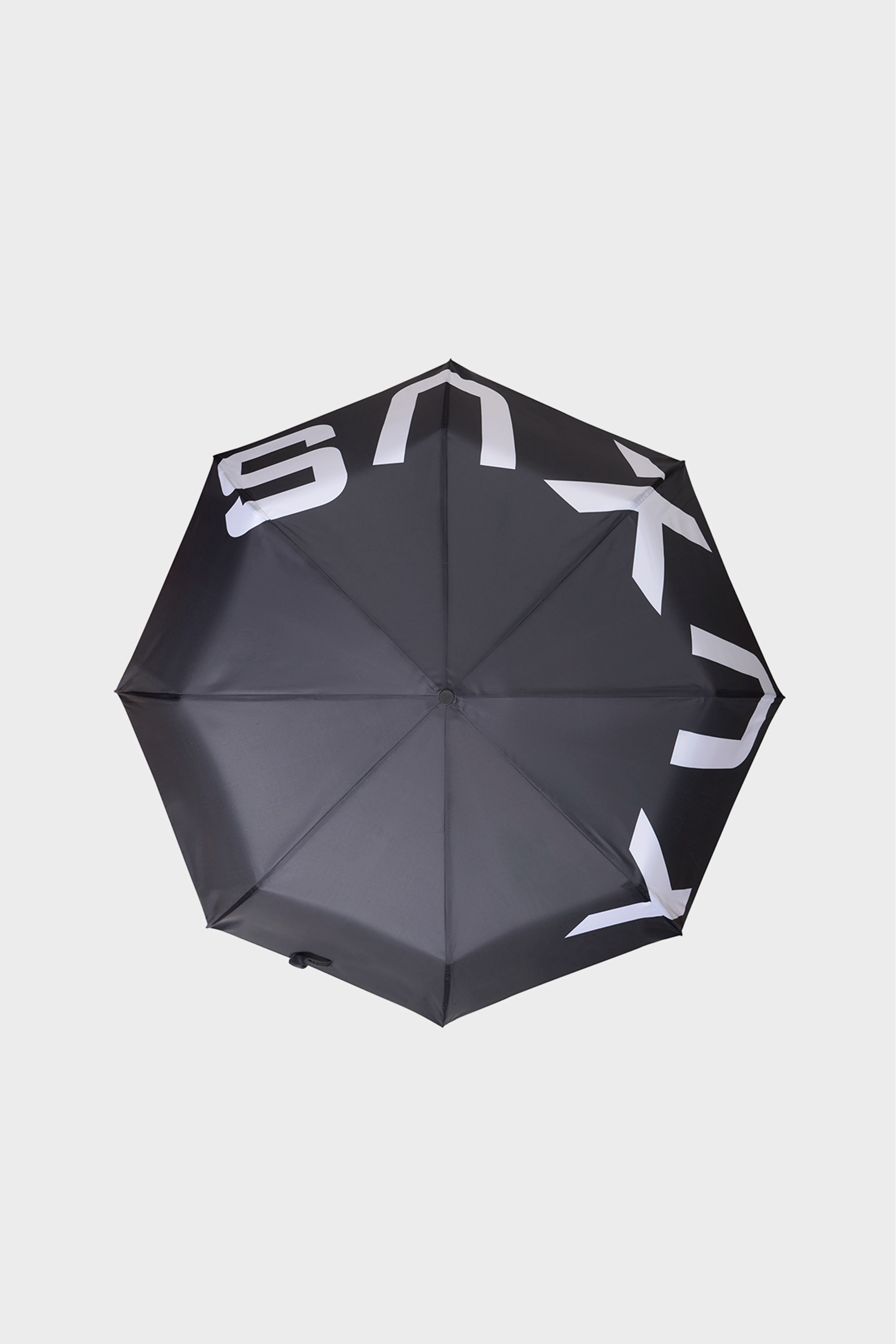 BLACK "GRAYSCALE" UMBRELLA