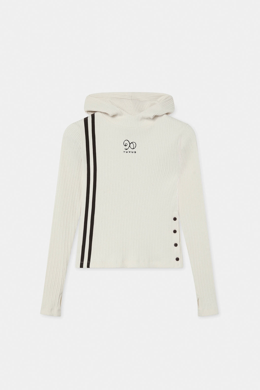 GREIGE "FORHER" HOODIE