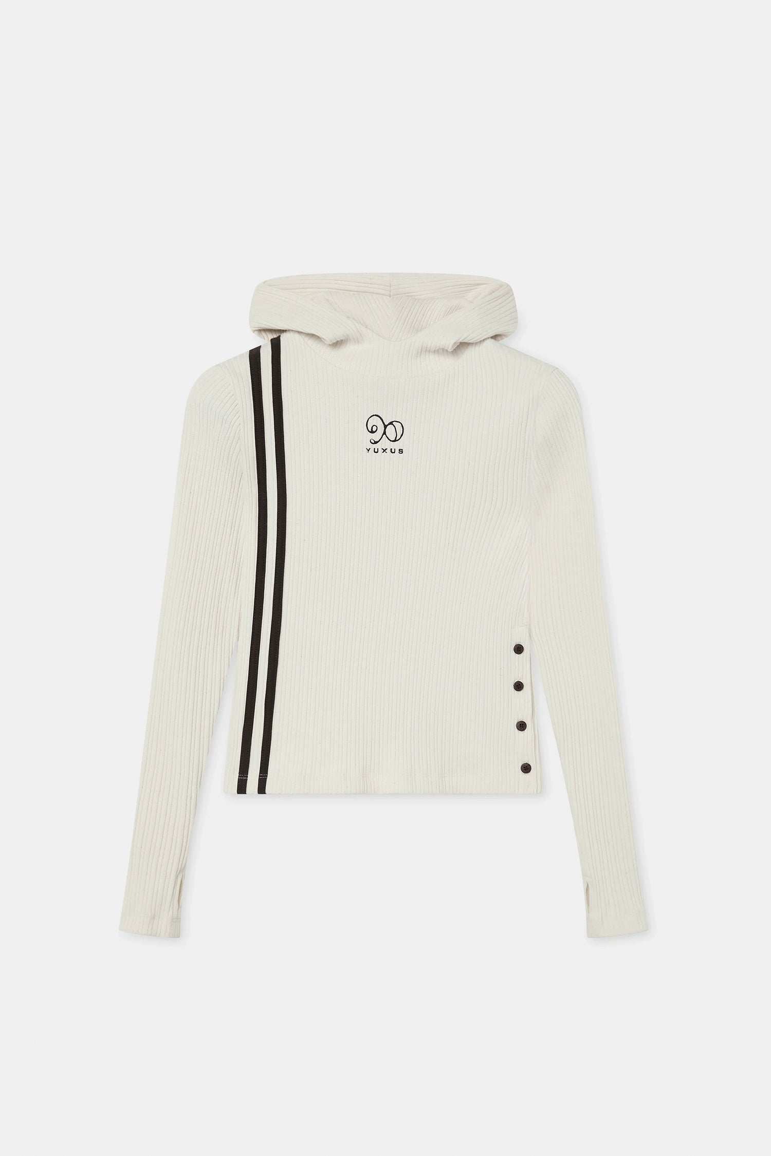 GREIGE "FORHER" HOODIE