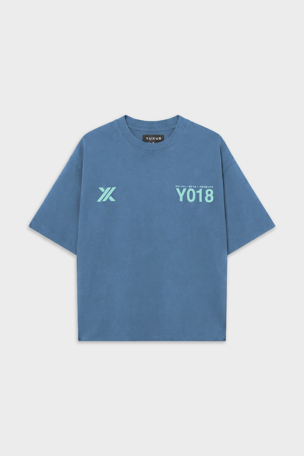 CANDLE "HONGDAE" T-SHIRT BLUE
