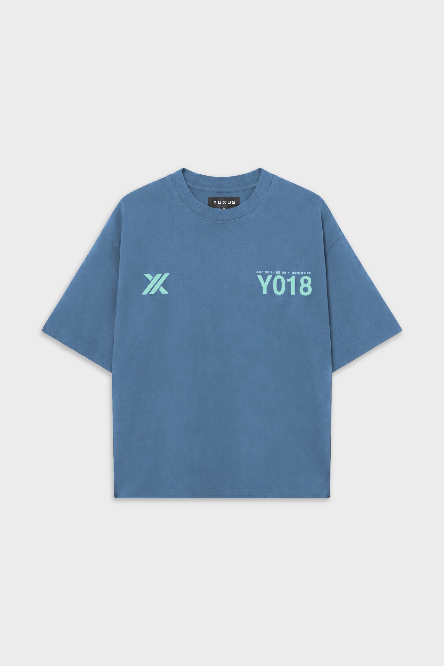 CANDLE "HONGDAE" T-SHIRT BLUE